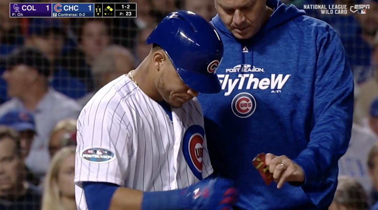 Hamstring strain could sideline Cubs catcher Willson Contreras up to six  weeks 